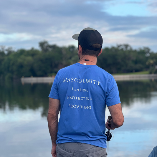 Blue Masculinity T-Shirt