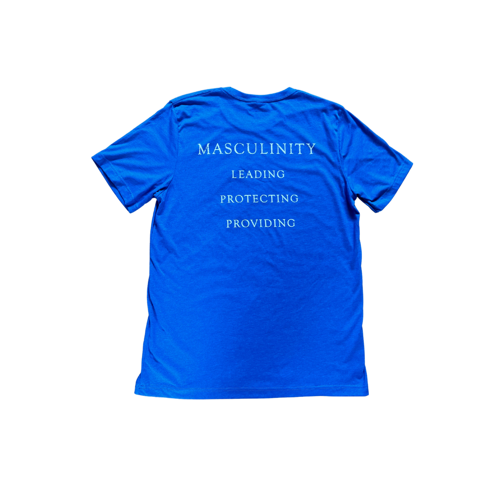 Blue Masculinity T-Shirt