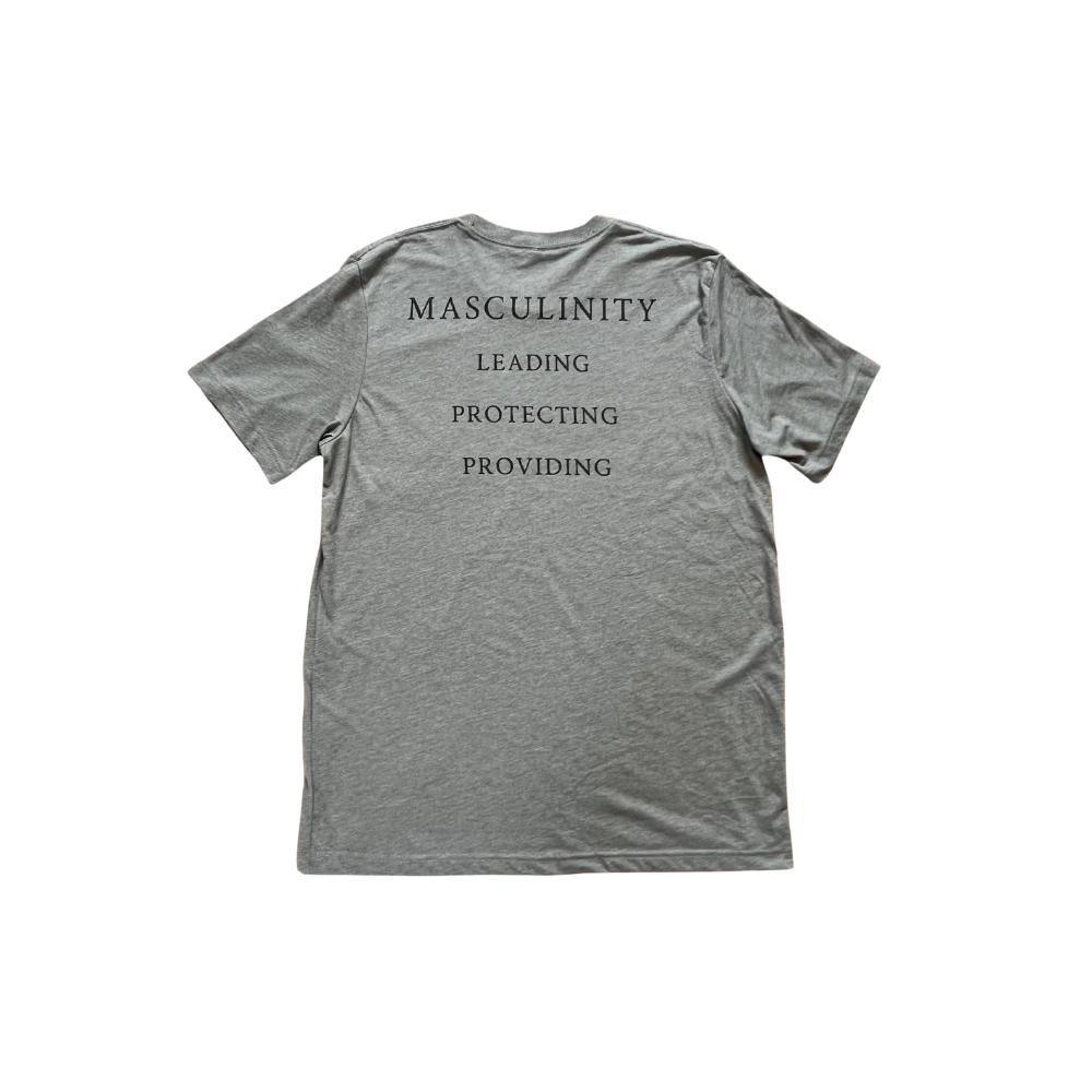 Gray Green Masculinity T-Shirt