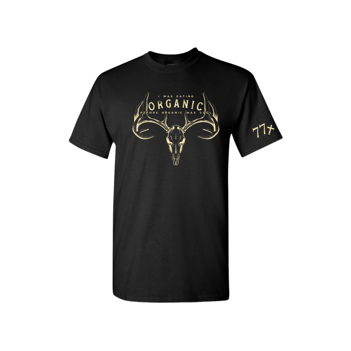 77x Organic T-Shirt (Black)