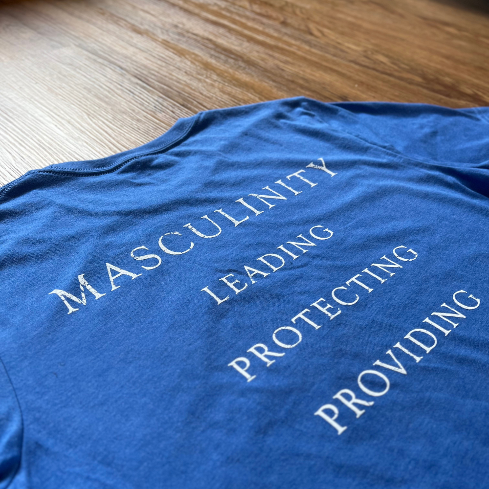 Blue Masculinity T-Shirt