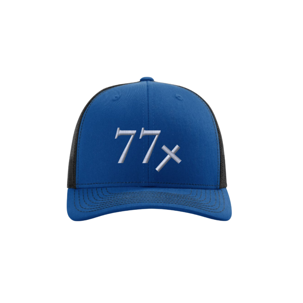 77x Hat (Royal/Black)