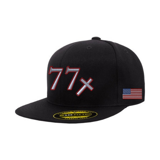 77x Black FlexFit Hat (Limited Edition)